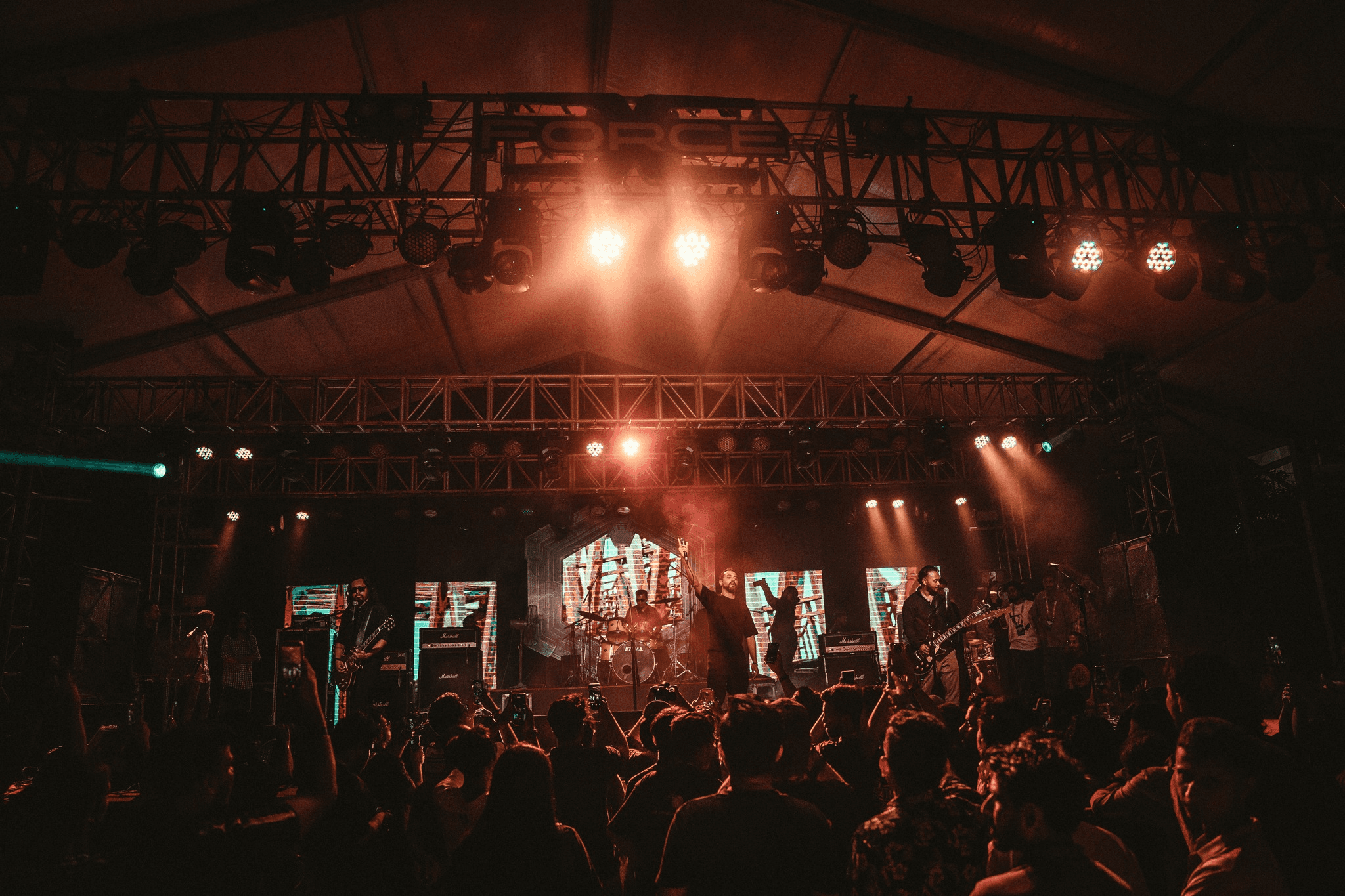 Nemesis stage lights